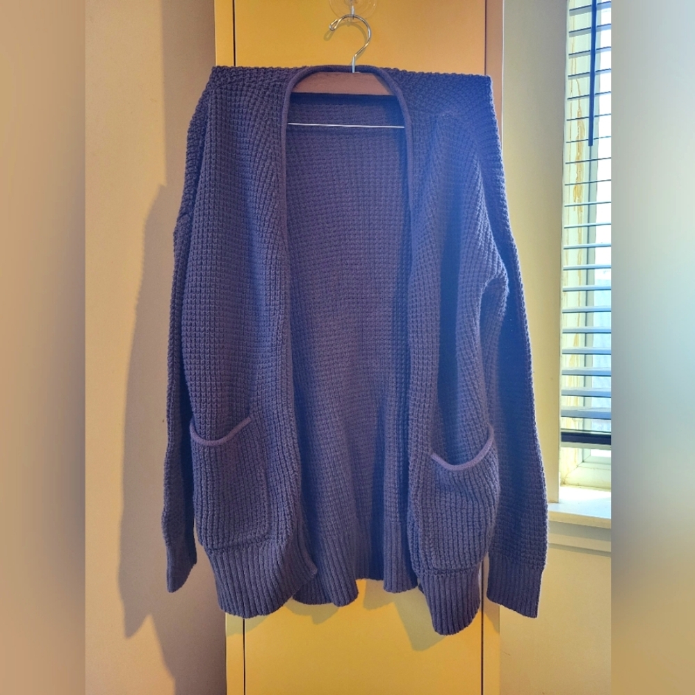 Brown cardigan